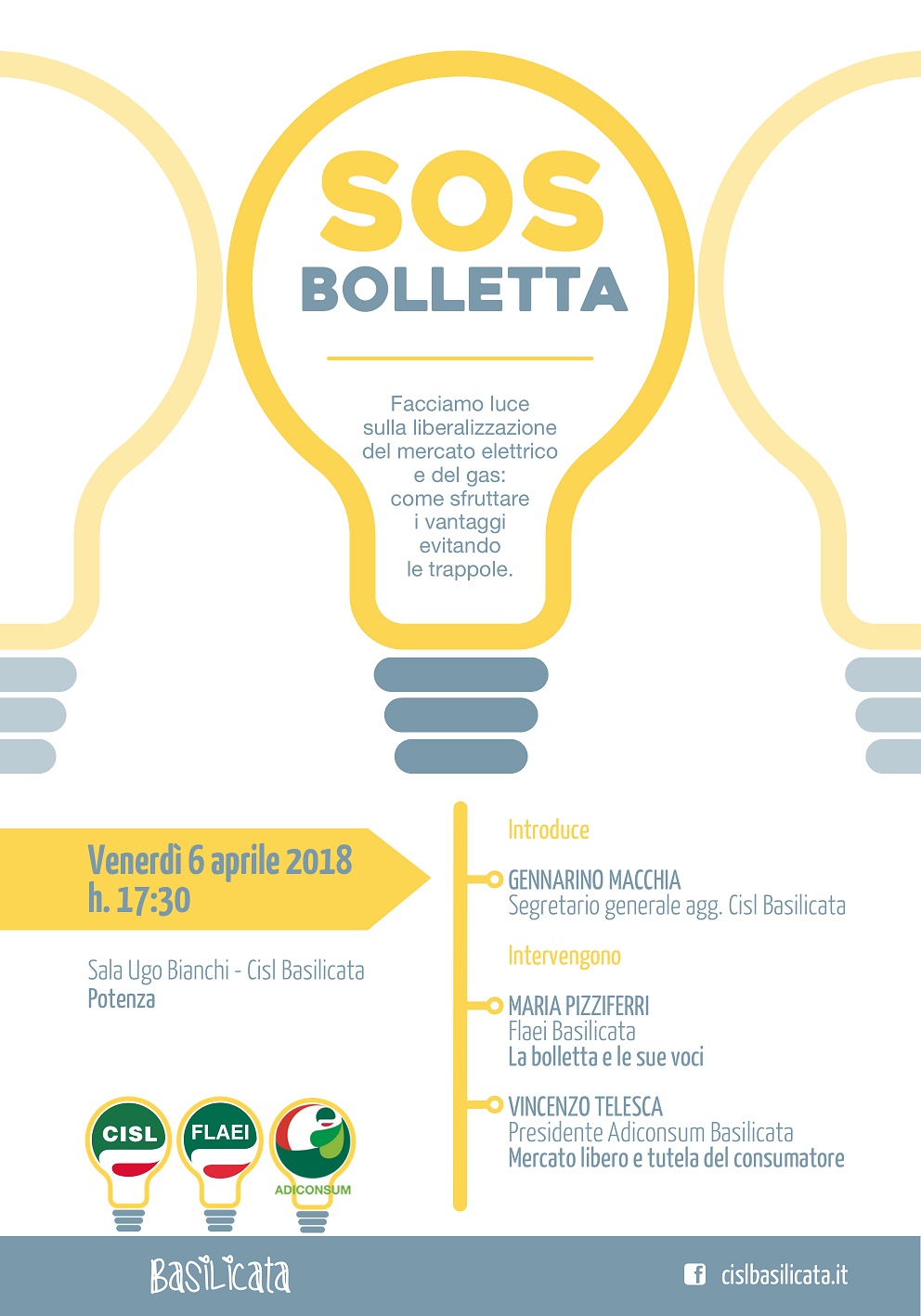 Bollette iniziativa basilicata