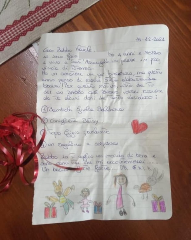 Sant'Arcangelo: lega la letterina a un palloncino e trova il ...